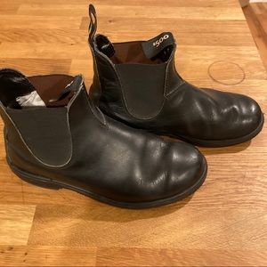 Blundstone Pull On Boots - 9 - Black Leather
